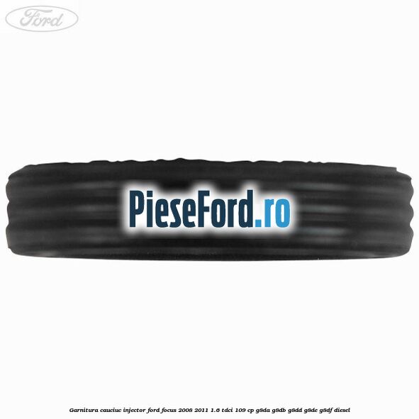 Garnitura cauciuc injector Ford Focus 2008-2011 1.6 TDCi 109 cp G8DA, G8DB, G8DD, G8DE, G8DF diesel