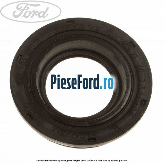 Garnitura cauciuc injector Ford Ranger 2016-2020 2.2 TDCi 131 cp T22DD0P diesel