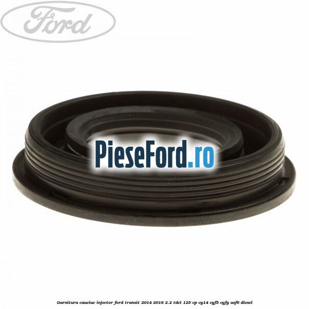 Garnitura cauciuc injector Ford Transit 2014-2018 2.2 TDCi 125 cp CY14, CYF5, CYFG, USF6 diesel