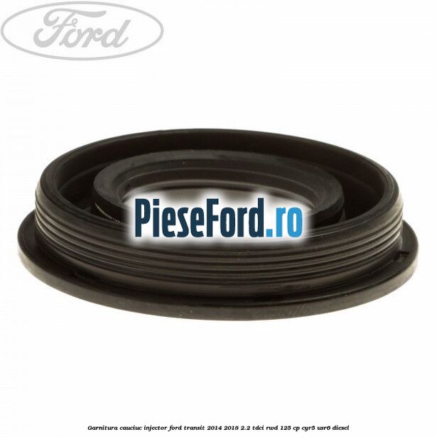 Garnitura cauciuc injector Ford Transit 2014-2018 2.2 TDCi RWD 125 cp CYR5, USR6 diesel