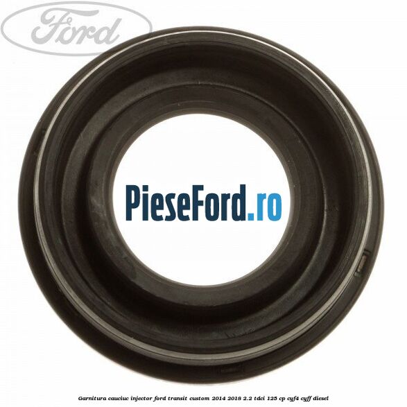Garnitura cauciuc injector Ford Transit Custom 2014-2018 2.2 TDCi 125 cp CYF4, CYFF diesel