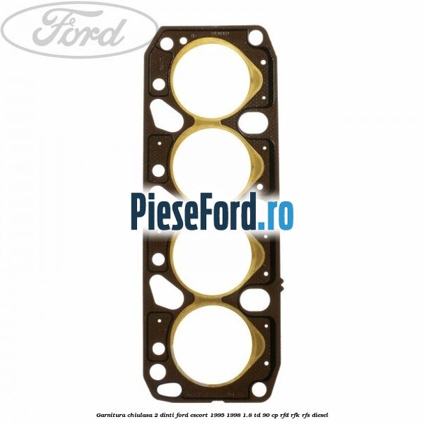 Garnitura chiulasa 2 dinti Ford Escort 1995-1998 1.8 TD 90 cp RFD, RFK, RFS diesel