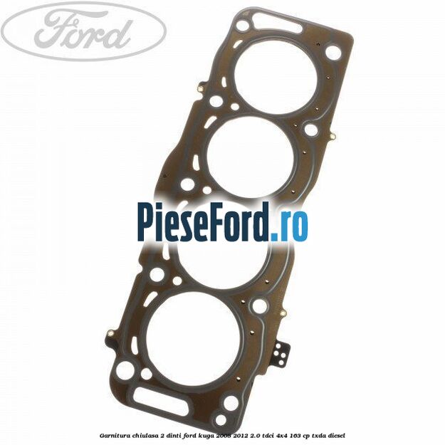 Garnitura, chiulasa 2 dinti Ford Kuga 2008-2012 2.0 TDCI 4x4 163 cp TXDA diesel