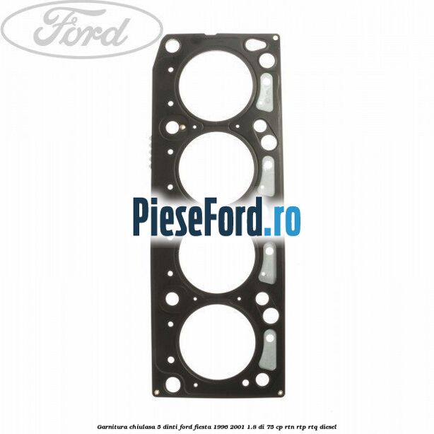 Garnitura chiulasa 5 dinti Ford Fiesta 1996-2001 1.8 DI 75 cp RTN, RTP, RTQ diesel