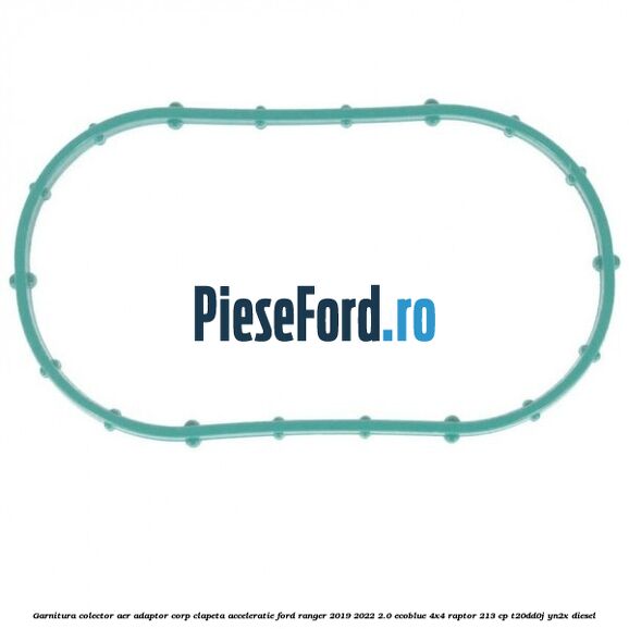 Garnitura colector aer adaptor corp clapeta acceleratie Ford Ranger 2019-2022 2.0 EcoBlue 4x4 Raptor 213 cp T20DD0J, YN2X diesel