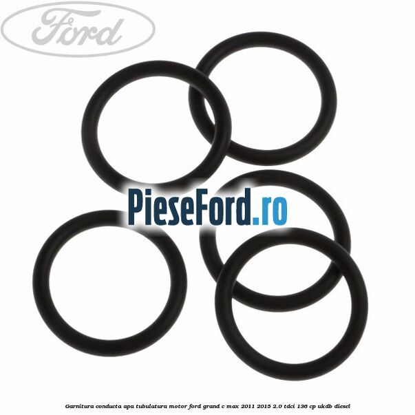 Garnitura, conducta apa tubulatura motor Ford Grand C-Max 2011-2015 2.0 TDCi 136 cp UKDB diesel