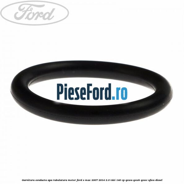 Garnitura, conducta apa tubulatura motor Ford S-Max 2007-2014 2.0 TDCi 140 cp QXWA, QXWB, QXWC, UFWA diesel