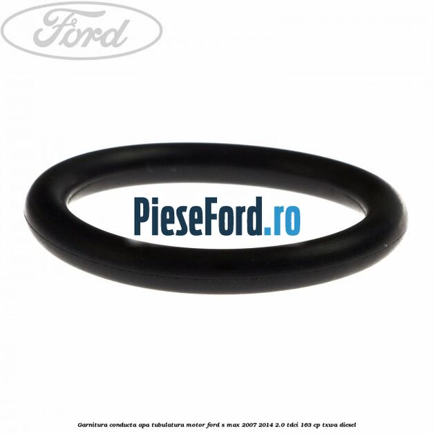 Garnitura, conducta apa tubulatura motor Ford S-Max 2007-2014 2.0 TDCi 163 cp TXWA diesel