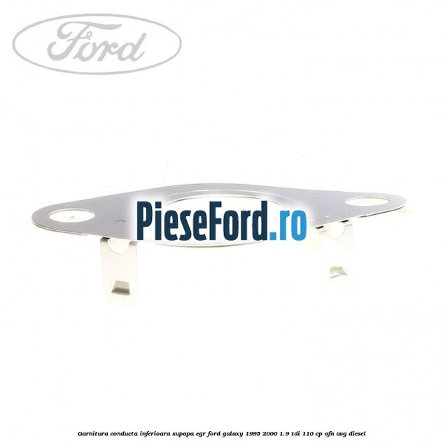 Garnitura conducta inferioara supapa EGR Ford Galaxy 1995-2000 1.9 TDI 110 cp AFN, AVG diesel