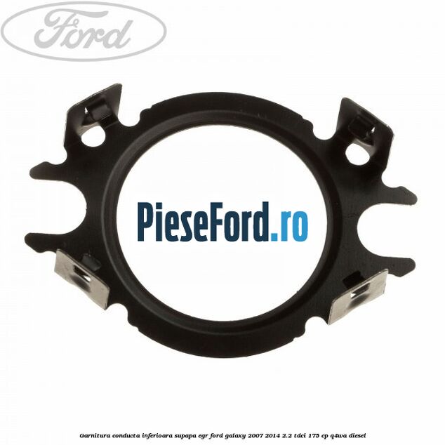 Garnitura conducta inferioara supapa EGR Ford Galaxy 2007-2014 2.2 TDCi 175 cp Garnitura conducta inferioara supapa EGR Ford Galaxy 2007-2014 2.2 TDCi 175 cp Q4WA diesel