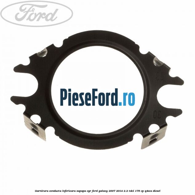 Garnitura conducta inferioara supapa EGR Ford Galaxy 2007-2014 2.2 TDCi 175 cp Garnitura conducta inferioara supapa EGR Ford Galaxy 2007-2014 2.2 TDCi 175 cp Q4WA diesel