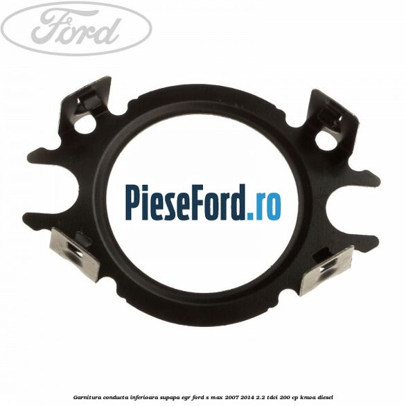 Garnitura conducta inferioara supapa EGR Ford S-Max 2007-2014 2.2 TDCi 200 cp KNWA diesel