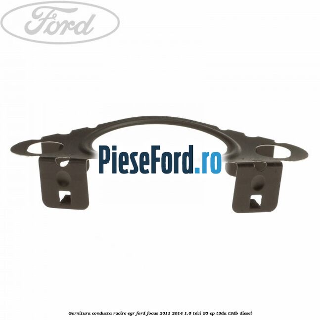 Garnitura conducta racire EGR Ford Focus 2011-2014 1.6 TDCi 95 cp T3DA, T3DB diesel