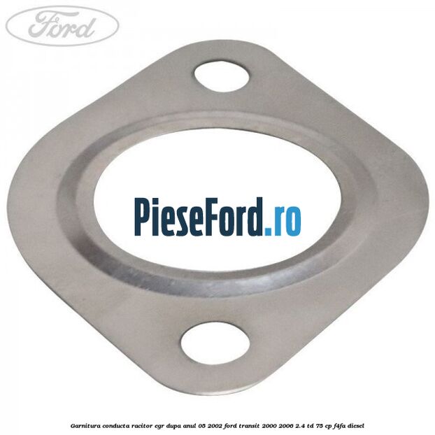 Garnitura conducta racitor EGR dupa anul 05/2002 Ford Transit 2000-2006 2.4 TD 75 cp F4FA diesel