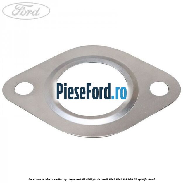 Garnitura conducta racitor EGR dupa anul 05/2002 Ford Transit 2000-2006 2.4 TDdi 90 cp D2FE diesel