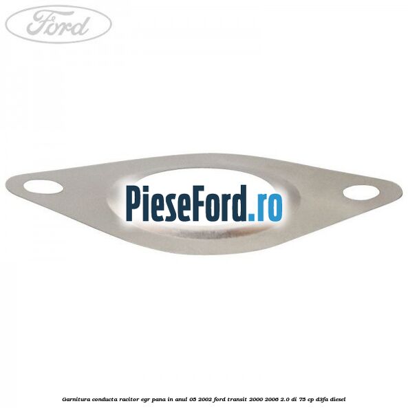 Garnitura conducta racitor EGR pana in anul 05/2002 Ford Transit 2000-2006 2.0 DI 75 cp D3FA diesel