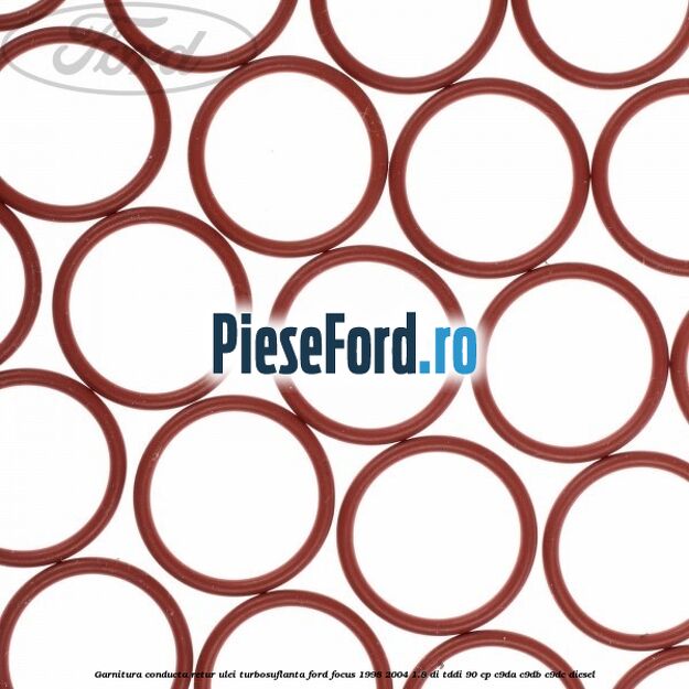 Garnitura conducta retur ulei turbosuflanta Ford Focus 1998-2004 1.8 DI/TDDi 90 cp C9DA, C9DB, C9DC diesel