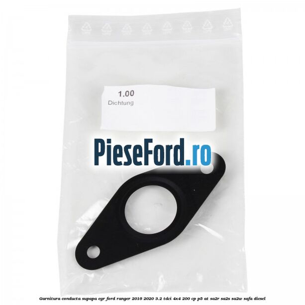 Garnitura conducta supapa EGR Ford Ranger 2016-2020 3.2 TDCi 4x4 200 cp P5-AT, SA2R, SA2S, SA2W, SAFA diesel
