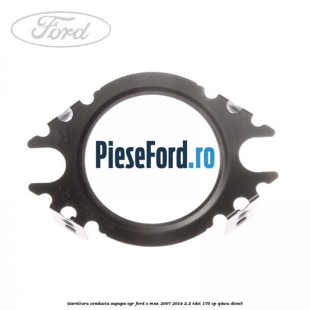 Garnitura conducta supapa EGR Ford S-Max 2007-2014 2.2 TDCi 175 cp Q4WA diesel