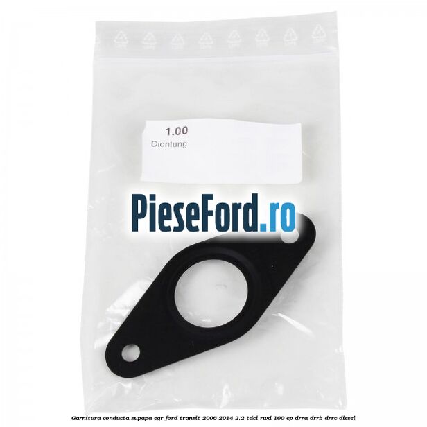 Garnitura conducta supapa EGR Ford Transit 2006-2014 2.2 TDCi RWD 100 cp DRRA, DRRB, DRRC diesel