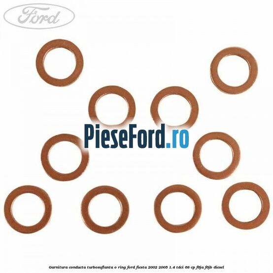 Garnitura conducta turbosuflanta o ring Ford Fiesta 2002-2005 1.4 TDCi 68 cp