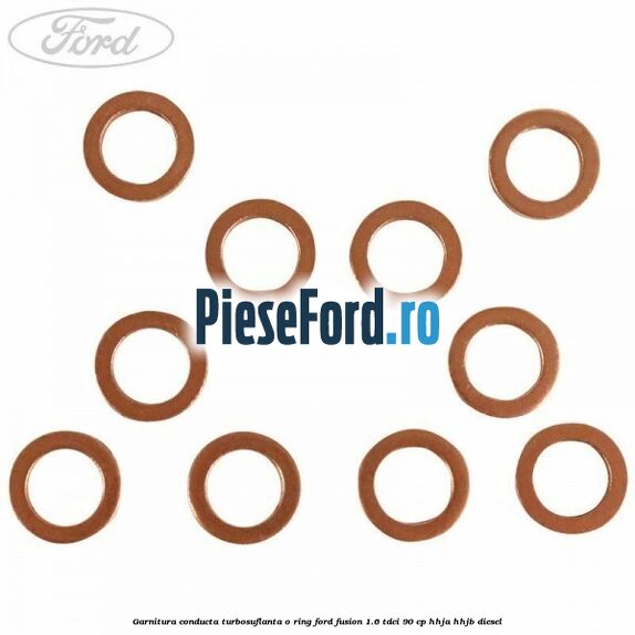 Garnitura conducta turbosuflanta o ring Ford Fusion 1.6 TDCi 90 cp