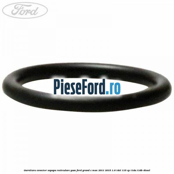 Garnitura conector supapa recirculare gaze Ford Grand C-Max 2011-2015 1.6 TDCi 115 cp T1DA, T1DB diesel