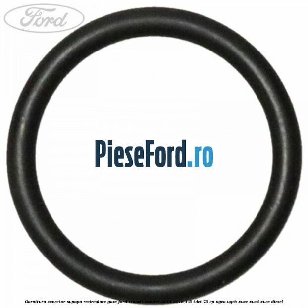 Garnitura conector supapa recirculare gaze Ford Transit Courier 2014-2018 1.5 TDCi 75 cp UGCA, UGCB, XUCC, XUCD, XUCE diesel