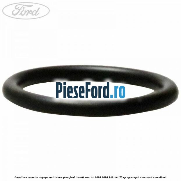 Garnitura conector supapa recirculare gaze Ford Transit Courier 2014-2018 1.5 TDCi 75 cp UGCA, UGCB, XUCC, XUCD, XUCE diesel