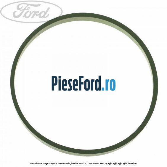 Garnitura corp clapeta acceleratie Ford B-Max 1.0 EcoBoost 100 cp SFJA, SFJB, SFJC, SFJD benzina
