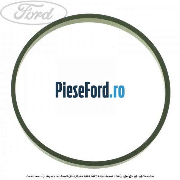 Garnitura corp clapeta acceleratie Ford Fiesta 2013-2017 1.0 EcoBoost 100 cp SFJA, SFJB, SFJC, SFJD benzina
