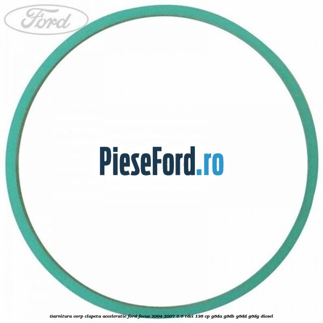 Garnitura corp clapeta acceleratie Ford Focus 2004-2007 2.0 TDCi 136 cp G6DA, G6DB, G6DD, G6DG diesel
