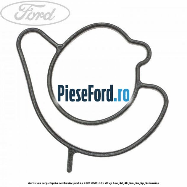 Garnitura corp clapeta acceleratie Ford Ka 1996-2008 1.3 i 60 cp BAA, J4D, J4K, J4M, J4N, J4P, J4S benzina