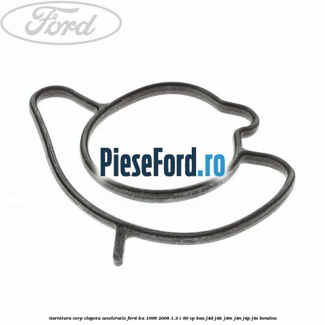 Garnitura corp clapeta acceleratie Ford Ka 1996-2008 1.3 i 60 cp Garnitura corp clapeta acceleratie Ford Ka 1996-2008 1.3 i 60 cp BAA, J4D, J4K, J4M, J4N, J4P, J4S benzina