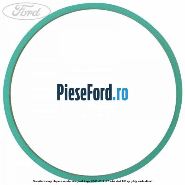 Garnitura corp clapeta acceleratie Ford Kuga 2008-2012 2.0 TDCi 4x4 136 cp G6DG, UKDA diesel