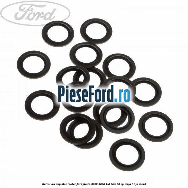 Garnitura dop bloc motor Ford Fiesta 2005-2008 1.6 TDCi 90 cp HHJA, HHJB diesel