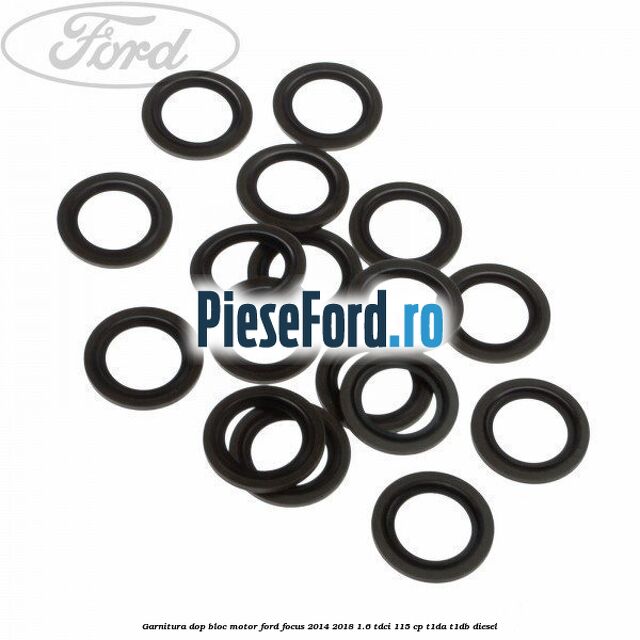 Garnitura dop bloc motor Ford Focus 2014-2018 1.6 TDCi 115 cp T1DA, T1DB diesel