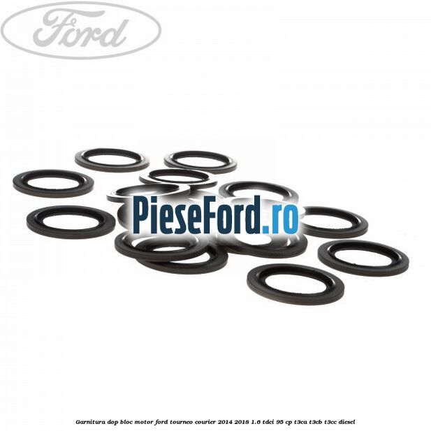 Garnitura dop bloc motor Ford Tourneo Courier 2014-2018 1.6 TDCi 95 cp T3CA, T3CB, T3CC diesel