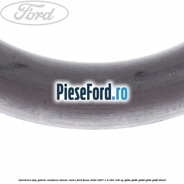 Garnitura dop galerie conducta sistem racire Ford Focus 2004-2007 1.6 TDCi 109 cp G8DA, G8DB, G8DD, G8DE, G8DF diesel