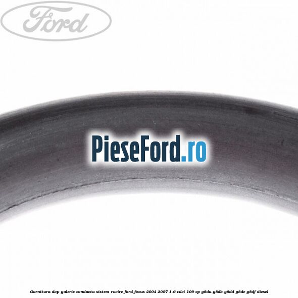 Garnitura dop galerie conducta sistem racire Ford Focus 2004-2007 1.6 TDCi 109 cp G8DA, G8DB, G8DD, G8DE, G8DF diesel