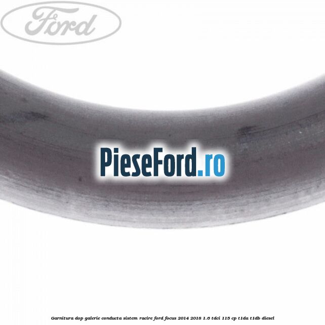 Garnitura dop galerie conducta sistem racire Ford Focus 2014-2018 1.6 TDCi 115 cp T1DA, T1DB diesel