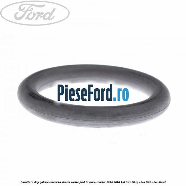 Garnitura dop galerie conducta sistem racire Ford Tourneo Courier 2014-2018 1.6 TDCi 95 cp T3CA, T3CB, T3CC diesel