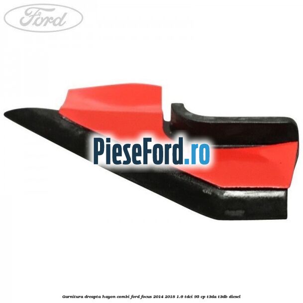 Garnitura dreapta hayon combi Ford Focus 2014-2018 1.6 TDCi 95 cp T3DA, T3DB diesel