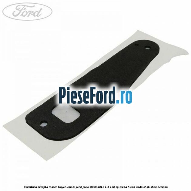 Garnitura dreapta maner hayon combi Ford Focus 2008-2011 1.6 100 cp HWDA, HWDB, SHDA, SHDB, SHDC benzina
