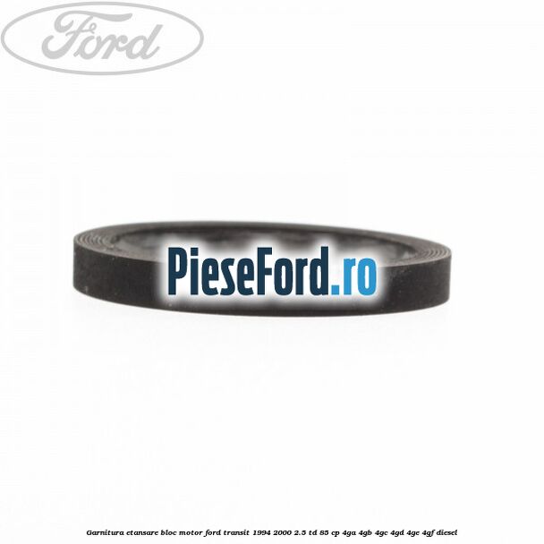Garnitura etansare bloc motor Ford Transit 1994-2000 2.5 TD 85 cp 4GA, 4GB, 4GC, 4GD, 4GE, 4GF diesel