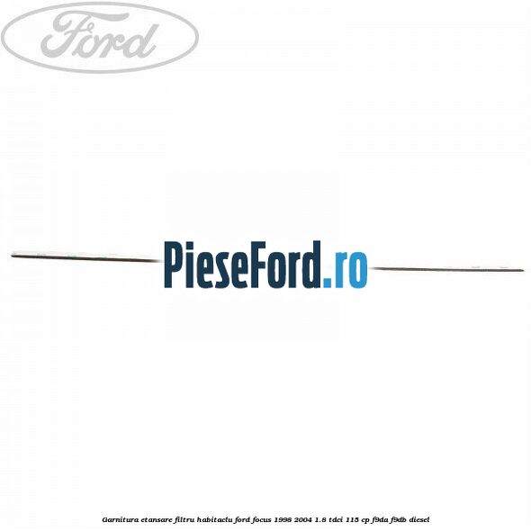 Garnitura etansare filtru habitaclu Ford Focus 1998-2004 1.8 TDCi 115 cp F9DA, F9DB diesel