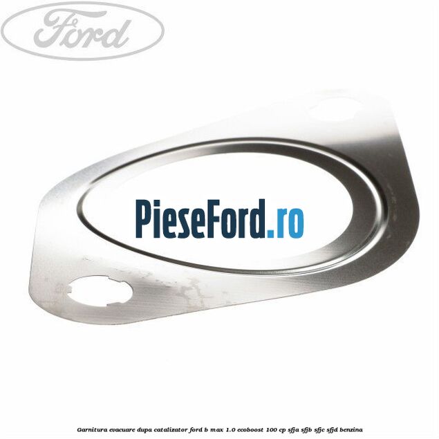 Garnitura evacuare dupa catalizator Ford B-Max 1.0 EcoBoost 100 cp SFJA, SFJB, SFJC, SFJD benzina