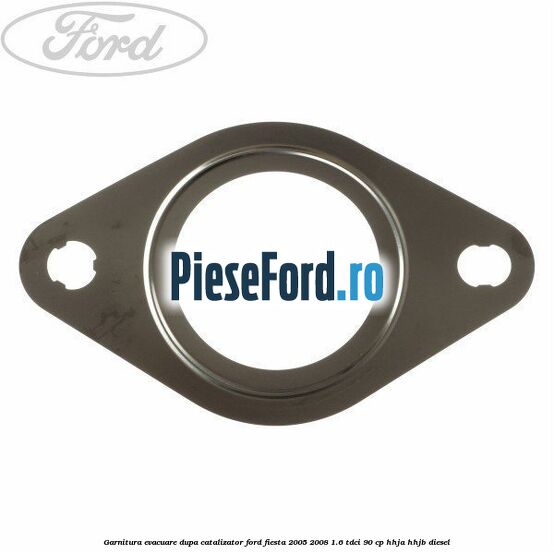 Garnitura evacuare dupa catalizator Ford Fiesta 2005-2008 1.6 TDCi 90 cp HHJA, HHJB diesel