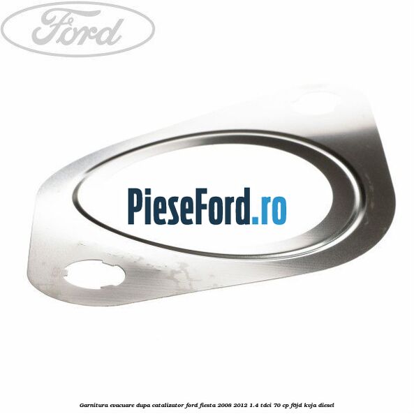 Garnitura evacuare dupa catalizator Ford Fiesta 2008-2012 1.4 TDCi 70 cp F6JD, KVJA diesel