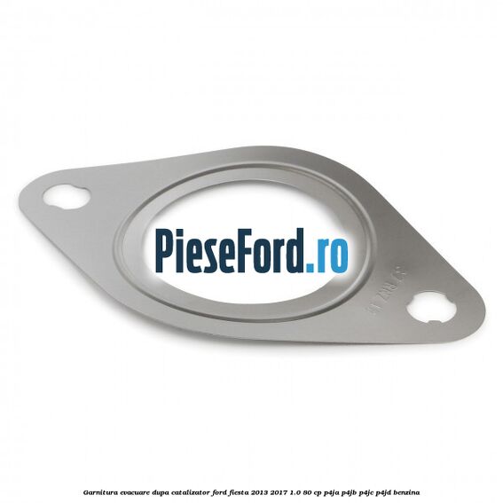 Garnitura evacuare dupa catalizator Ford Fiesta 2013-2017 1.0 80 cp P4JA, P4JB, P4JC, P4JD benzina